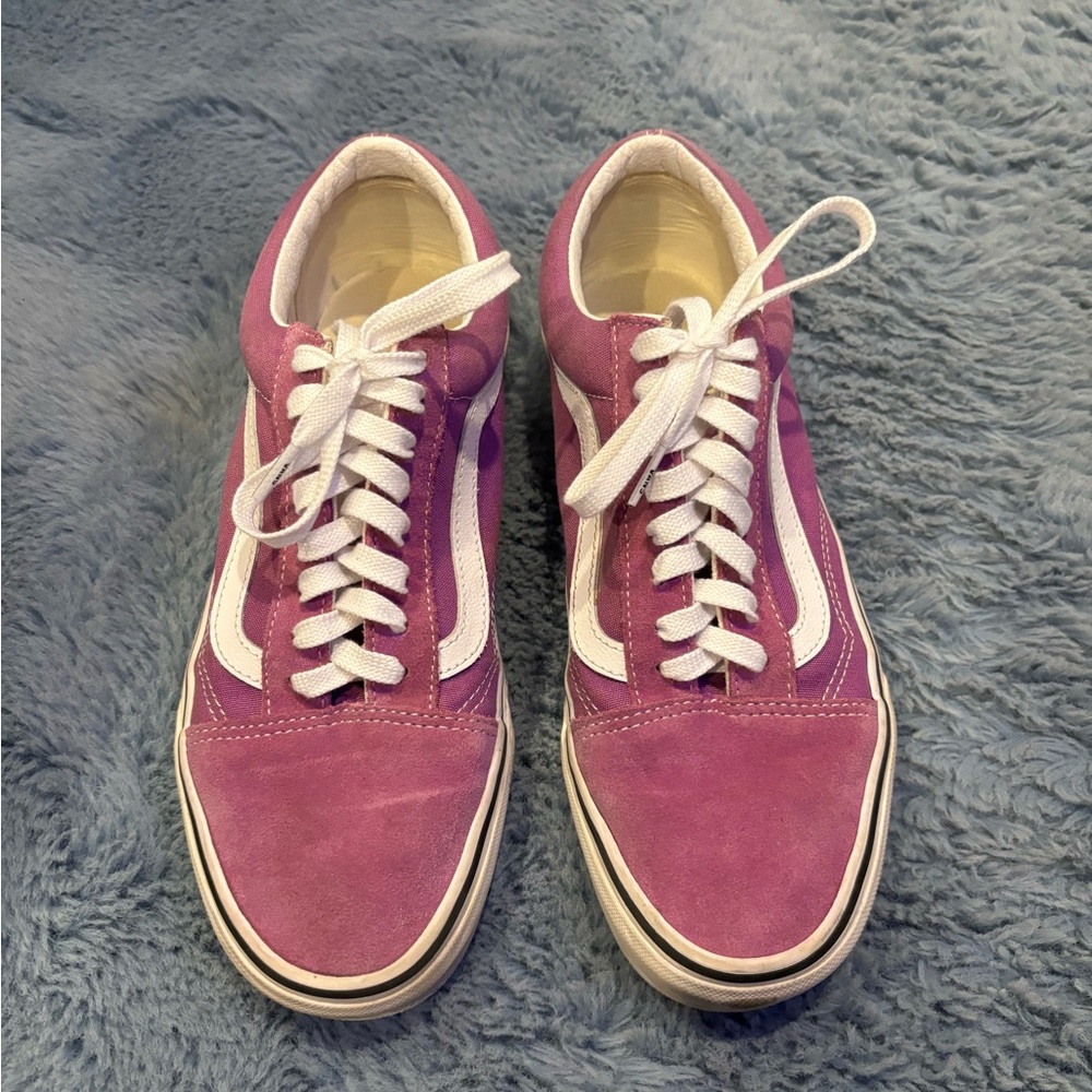 Purple old school vans